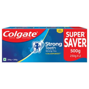 Colgate Strong Teeth Dental Cream Toothpaste Saver Pack 500 g