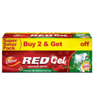 Dabur Red Gel Toothpaste 150 g (Pack of 2)