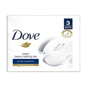Dove Cream Beauty Bathing Bar 125 g (Pack of 3)